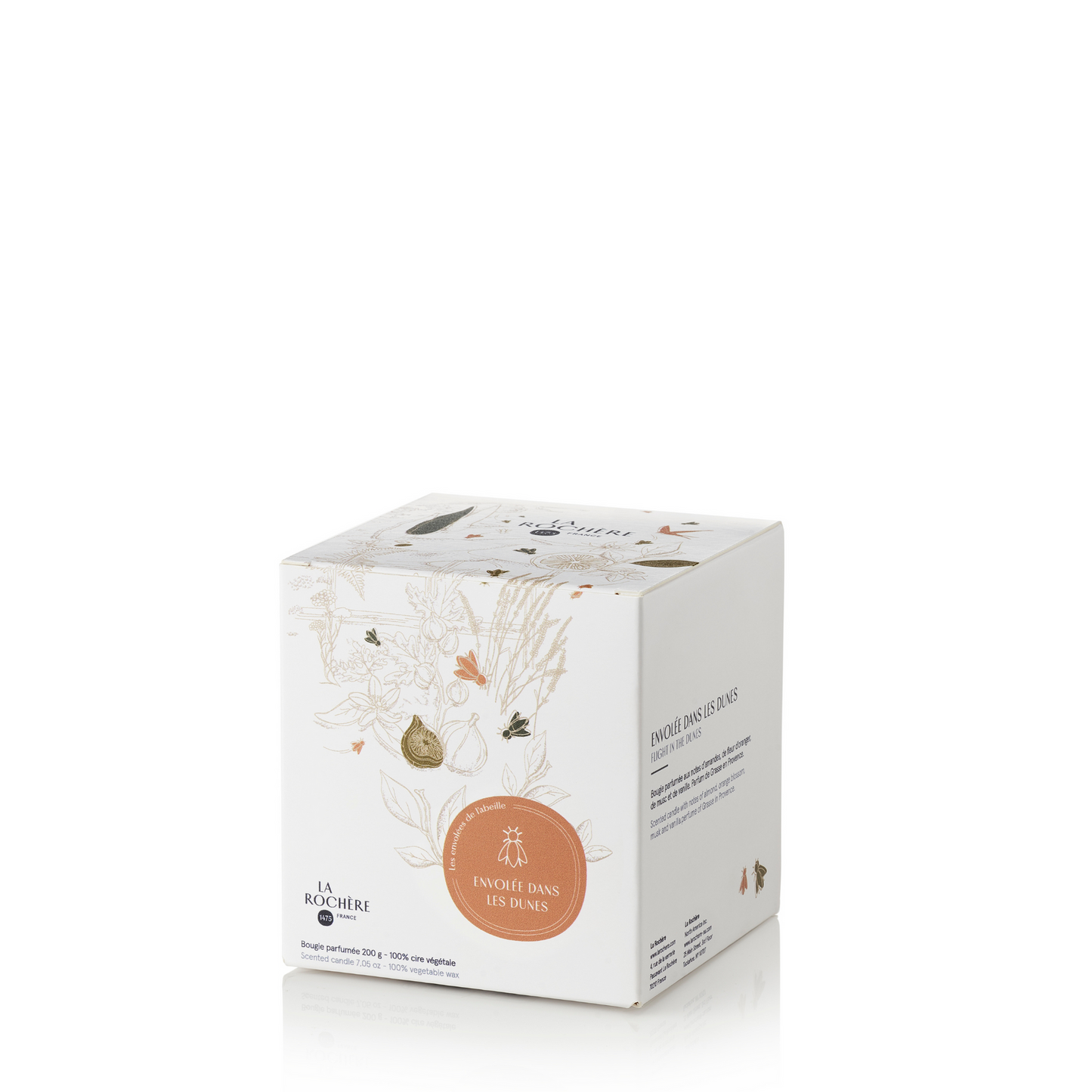 Orange Blossom Bee Candle, 200ml