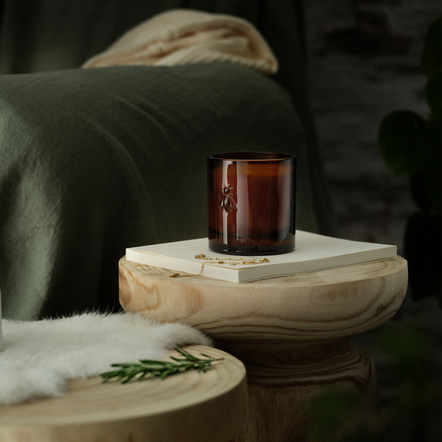 Orange Blossom Bee Candle, 200ml