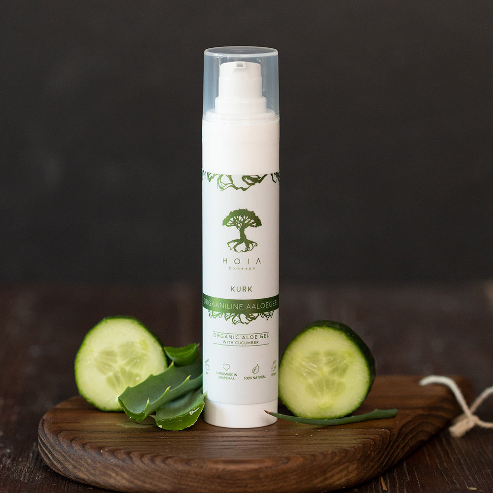 Organic Aloe Gel with Cucumber, 50ml
