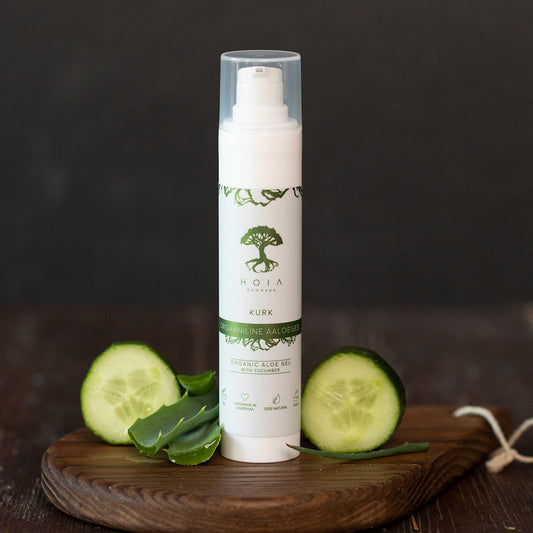 Organic Aloe Gel with Cucumber, 50ml