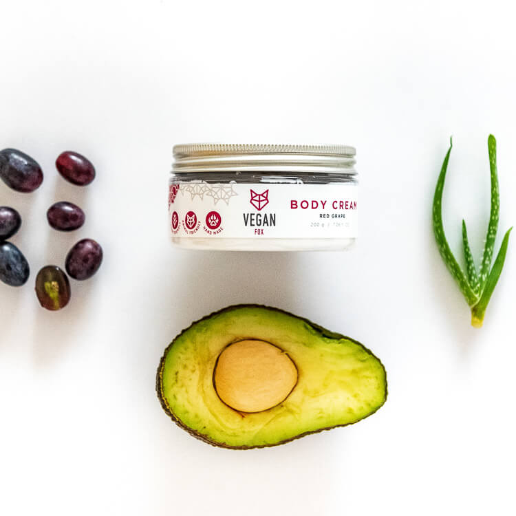 Red Grape Body Cream, 200g