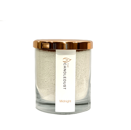 Powdered Candle in Glass (Midnight) 160g
